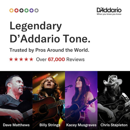 D'Addario EJ17 Phosphor Bronze Acoustic Guitars Strings 3 Pack - Medium 13-56 🍁 All In One Marketplace Canada