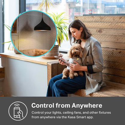 Kasa Matter Smart Wi-Fi Dimmer Switch by TP-Link (KS225P3) - Neutral Wire and 2.4GHz Wi-Fi Connection Required, Works with Apple Home, Alexa & Google Home, No Hub Required, Pack of 3, White 🍁 All In One Marketplace Canada