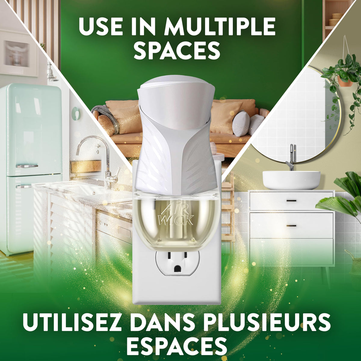 Air Wick Plug In Scented Oil Air Freshener Refills for Home – Infused with Essential Oils – 10 Count – Hawaii Tropical Paradise Scent – Mega Value Pack 🍁 All In One Marketplace Canada