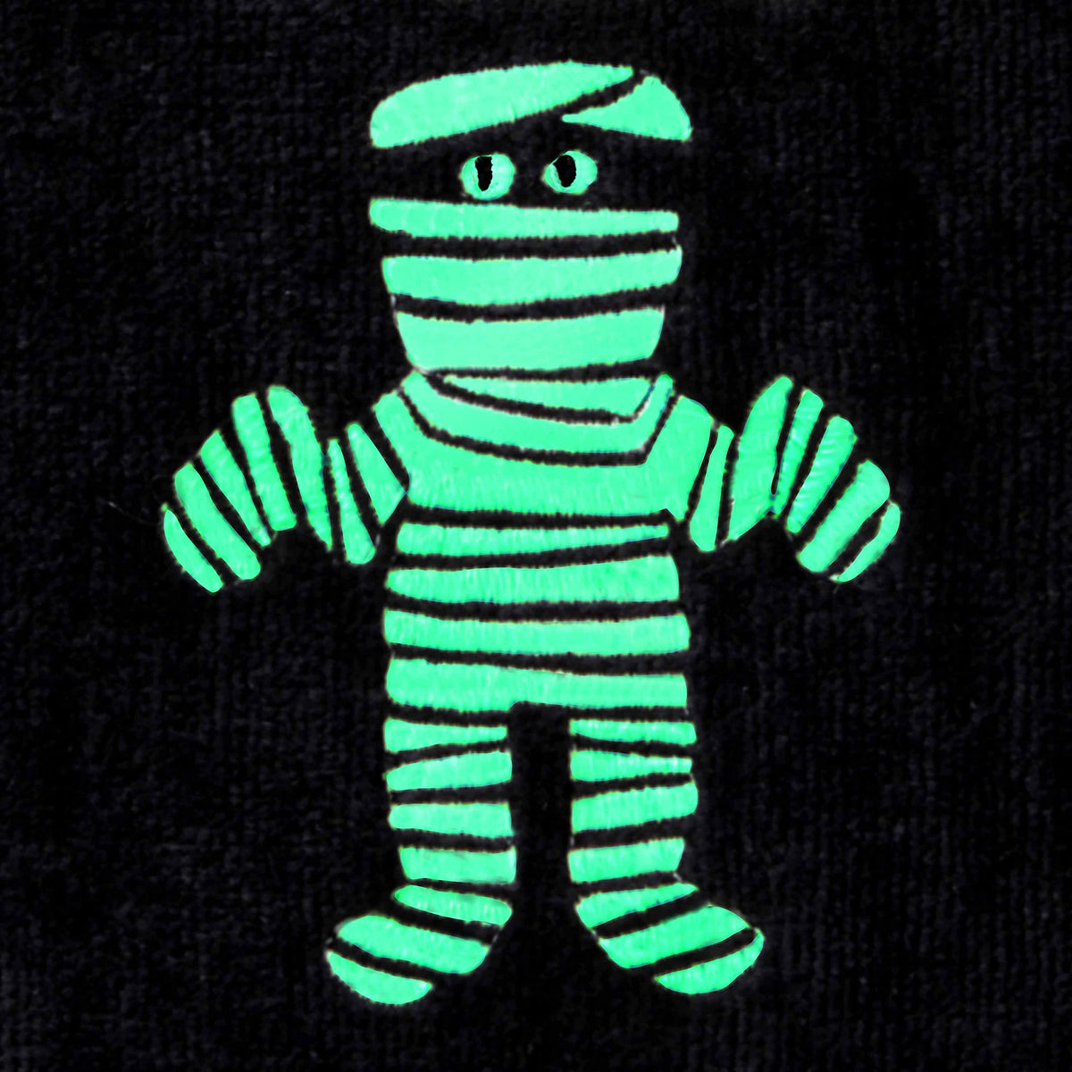 SKL Home Halloween Creepin' Real Glow-in-The-Dark Hand Towel Set for Bath/Kitchen/Bar & Gift, 2 Count