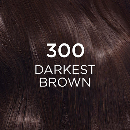 L'Oréal Paris Casting Crème Gloss Hair Dye, 300 Darkest Brown, Semi permanent Hair Color with Hair Gloss, 1 Kit (Pack of 2) 🍁 All In One Marketplace Canada