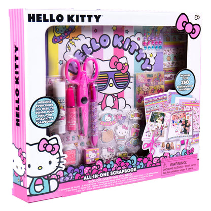Horizon Group USA Hello Kitty All-In-One Scrapbook, Over 250 Sanrio Stationery, Cute School Supplies, Hello Kitty Notebook, Kawaii Stationery 🍁 All In One Marketplace Canada