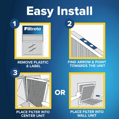 Filtrete 20x25x1 Furnace Filter, MPR 1000, MERV 11, Clean Living Basic Dust 3-Month Pleated 1-Inch Air Filters, 6 Filters 🍁 All In One Marketplace Canada