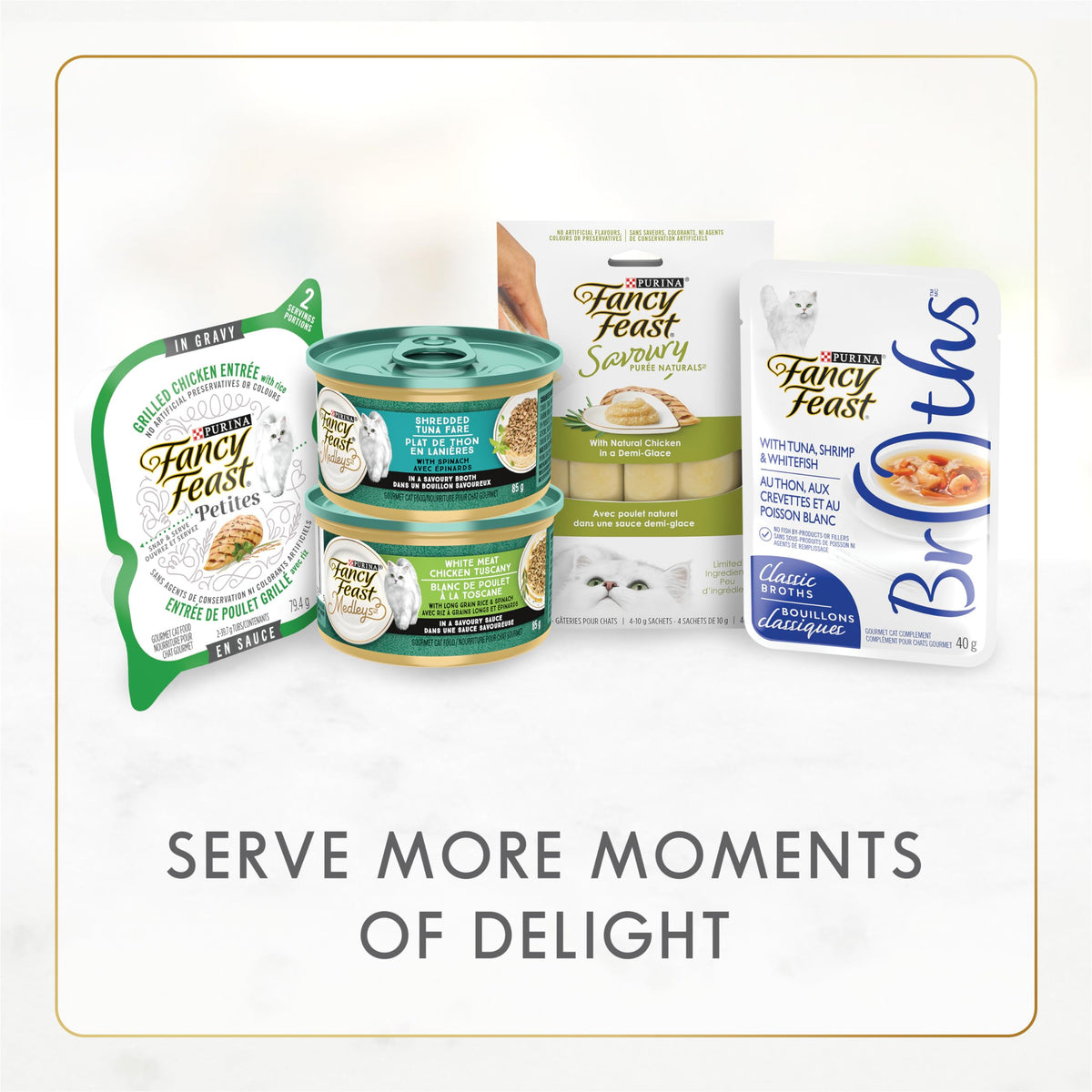 Fancy Feast Wet Cat Food, Pate Turkey & Giblets Feast - 85 g Can (24 Pack) 🍁 All In One Marketplace Canada