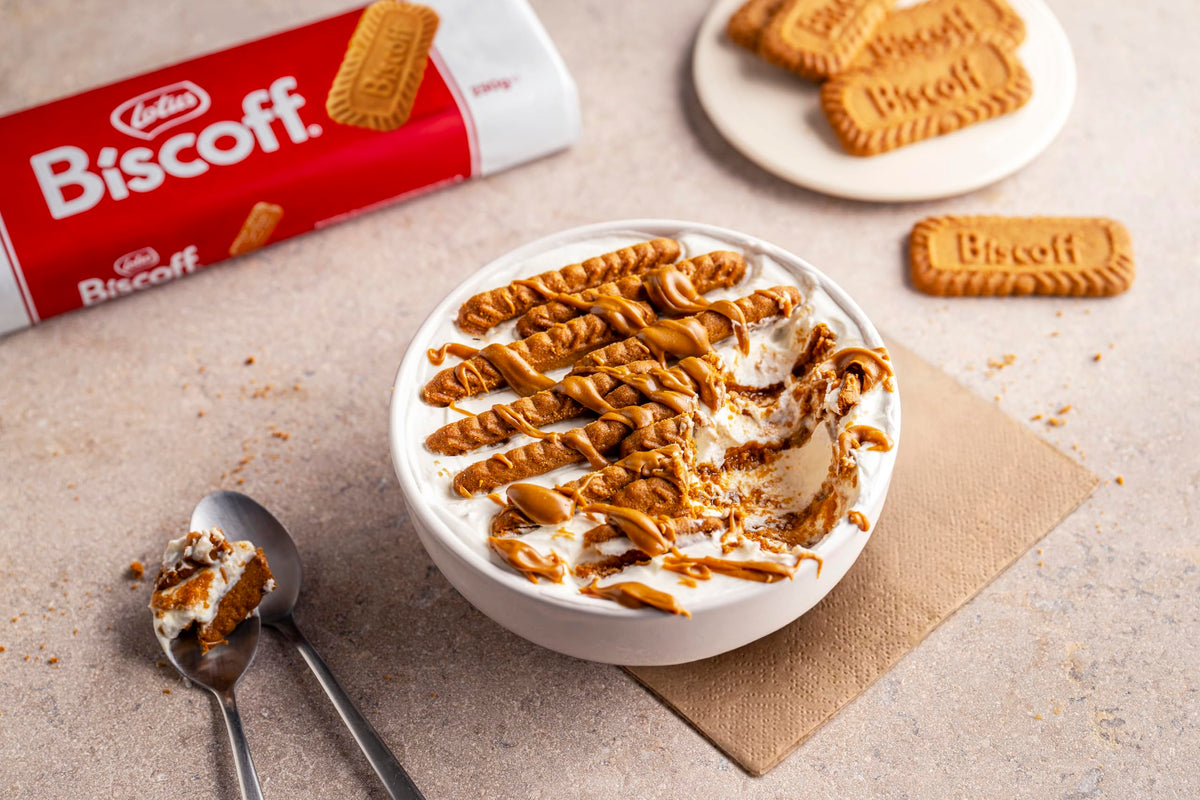 Lotus Biscoff Sweet Spread Topping bottle, Caramelized Cookie Flavour, 1L, Vegan, Nut Free, No Added Colours or Flavours 🍁 All In One Marketplace Canada