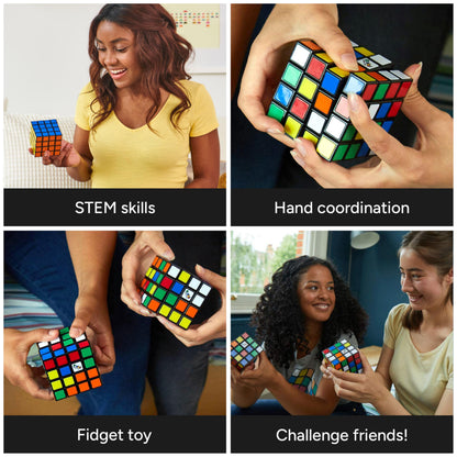 Rubik’s Cube, 4x4 Master Cube Color-Matching Puzzle, Bigger Bolder Version of the Classic, Packaging May Vary 🍁 All In One Marketplace Canada