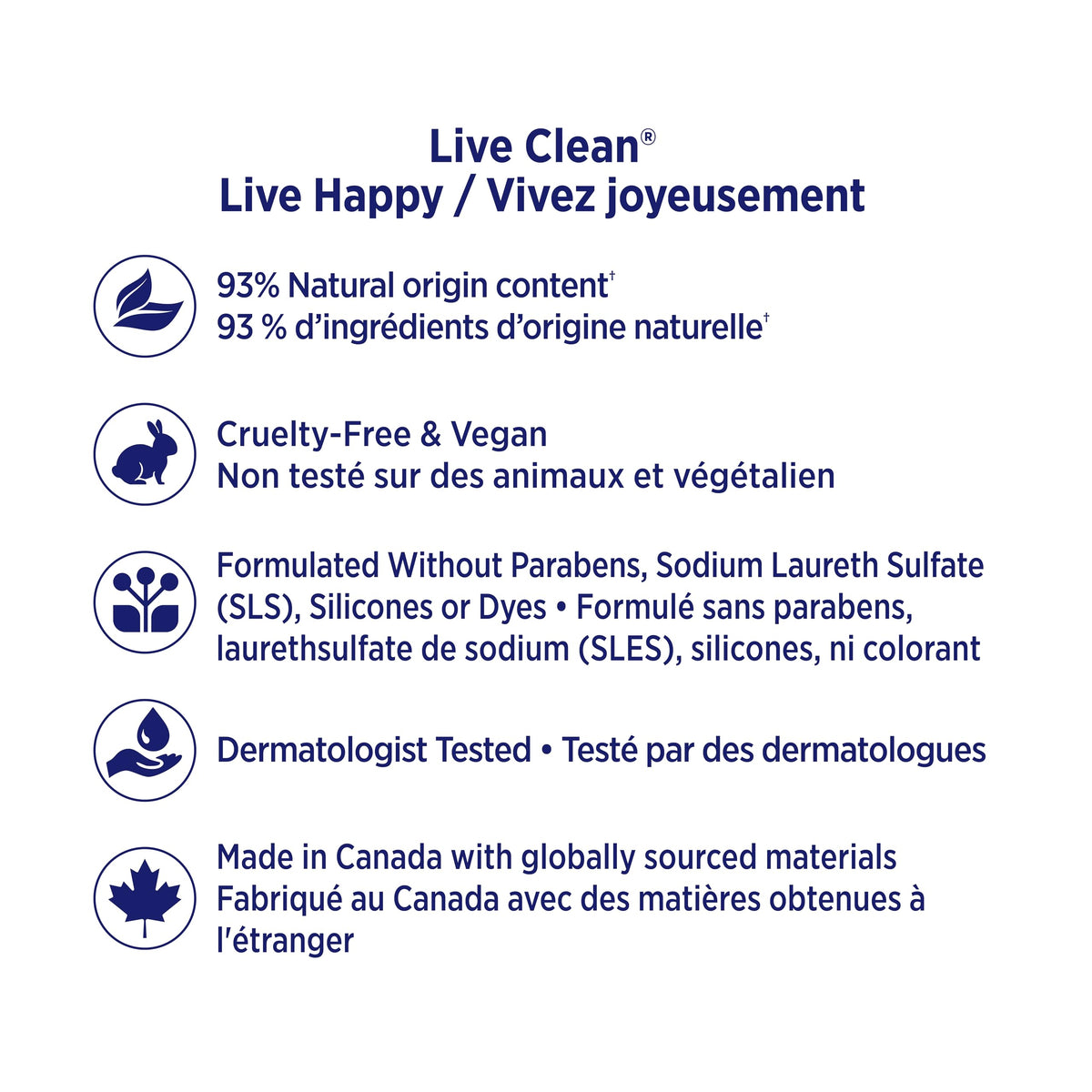 Live Clean Fresh Water Hydrating Liquid Hand Soap Refill, 4 Count 🍁 All In One Marketplace Canada