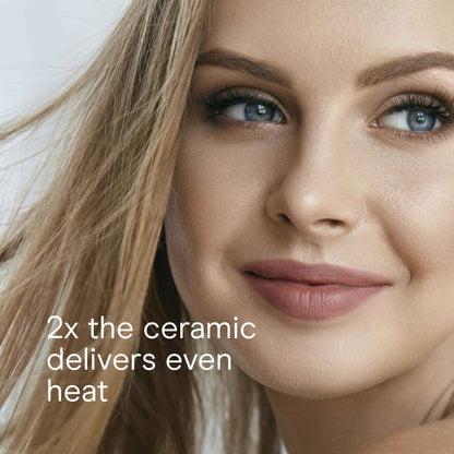 Conair Double Ceramic Hair Straightener Flat Iron with 1 Inch Floating Plates 5 Heat Settings up to 410°F Professional Styling Tool for Frizz-Free Straight Hair 🍁 All In One Marketplace Canada