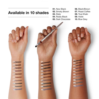 Clinique Quickliner For Eyes | Water Resistant, Smudge Resistant + Safe For Sensitive Eyes, Smoky Brown 🍁 All In One Marketplace Canada