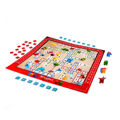 Hasbro Gaming Scrabble Junior Board Game | 2-4 Players | Family Educational Word Games for Kids | Back to School Gifts for Classroom | Ages 5+ 🍁 All In One Marketplace Canada