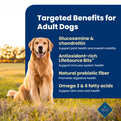 Blue Buffalo Life Protection Formula Chicken & Brown Rice Adult Dry Dog Food, Supports Immunity with Antioxidant-Rich LifeSource Bits, Promotes Healthy Muscle Development, 2.7kg/6lbs 🍁 All In One Marketplace Canada
