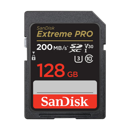SanDisk 128GB Extreme PRO SDXC UHS-I Memory Card - C10, U3, V30, 4K UHD, SD Card - SDSDXXD-128G-GN4IN 🍁 All In One Marketplace Canada