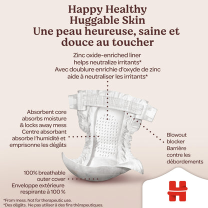 Huggies Size 2 Diapers, Skin Essentials Baby Diapers, Size 2 (12-18 lb.), 74 Ct 🍁 All In One Marketplace Canada