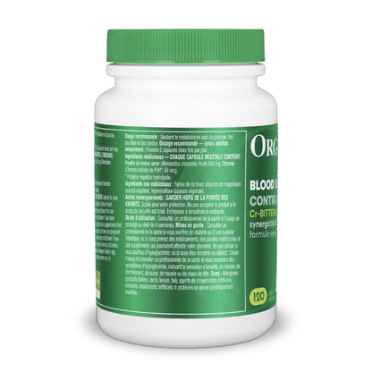 Organika Blood Sugar Control (Formerly Cr-Bitter Melon) 120 Caps 🍁 All In One Marketplace Canada