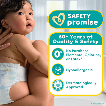 Pampers Swaddlers Diapers, Size 1, Absorbent, Keeps Baby Dry and Comfortable, Skin Safe Disposable Baby Diaper, 1 Pack (Count of 198) 🍁 All In One Marketplace Canada