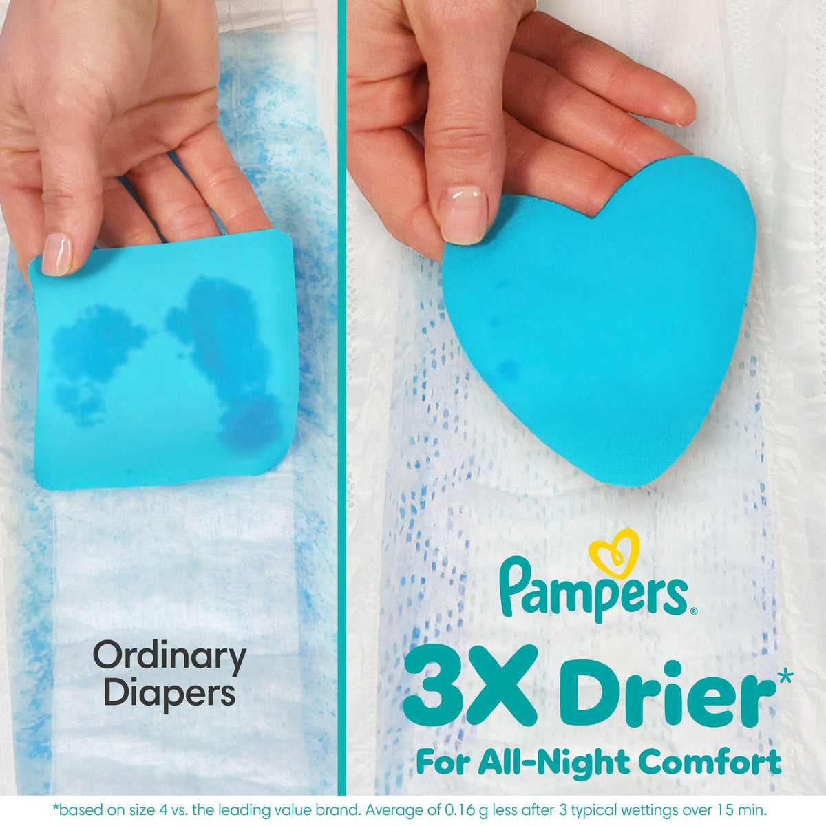 Pampers ZZZ Overnight Diapers, Size 5 (12+ kg), Nighttime Protection Disposable Baby Diaper, 50 Count 🍁 All In One Marketplace Canada