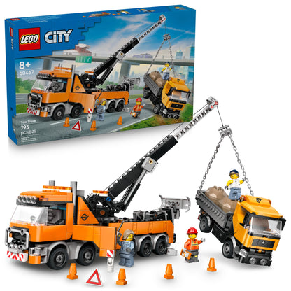 LEGO City Heavy-Duty Recovery Tow Truck with Crane Building Toy - Dump Truck & Tow Truck Toys for Boys & Girls, Ages 8+ - Pretend Play Set for Kids - Gift Idea for Birthdays & Holidays - 60467 🍁 All In One Marketplace Canada