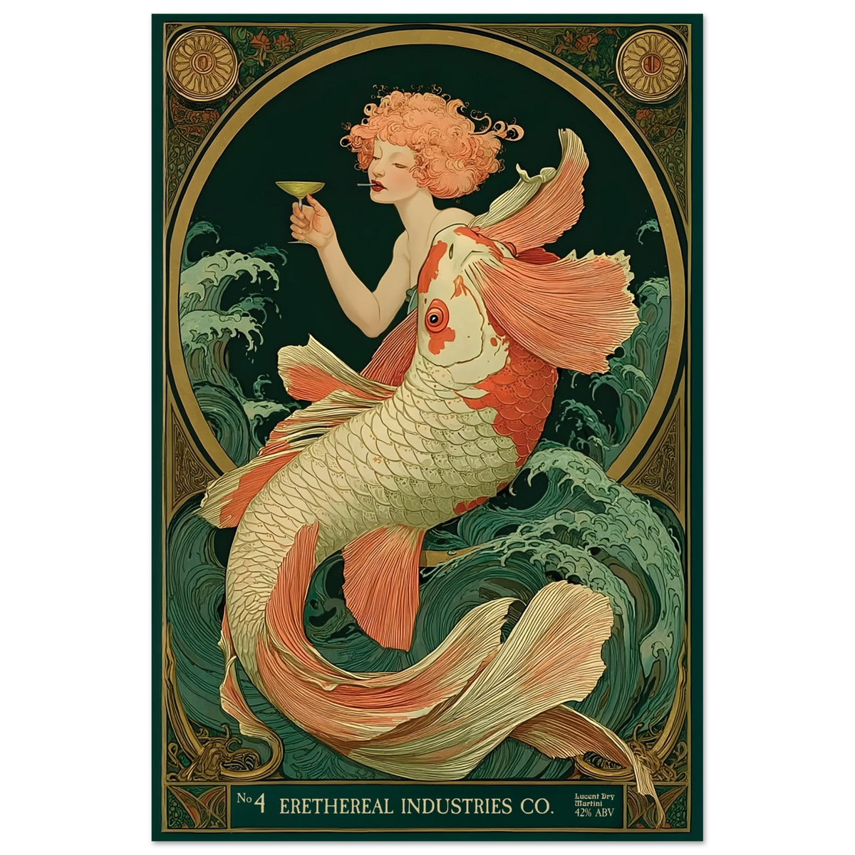 Lucent Dry Martini - Poster & Framed Print