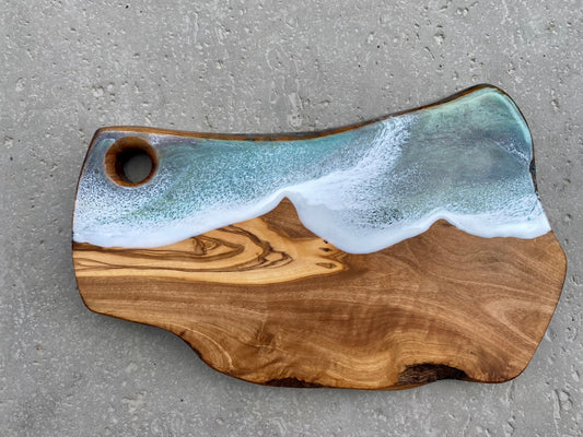 Olive Wood Charcuterie Board - AURABAGS SHOP