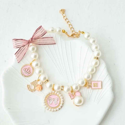 Coco Chewnel Pearl Dog Collar
