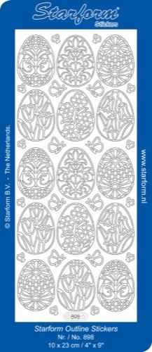 Deco Stickers - Small Easter Eggs