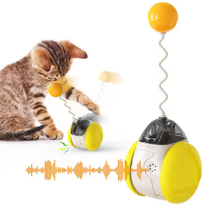 Pet Interactive Wobble Squeaky Toy