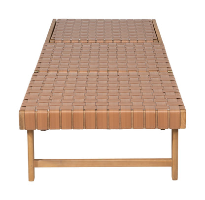 Brisa Outdoor Chaise Lounger - Brown