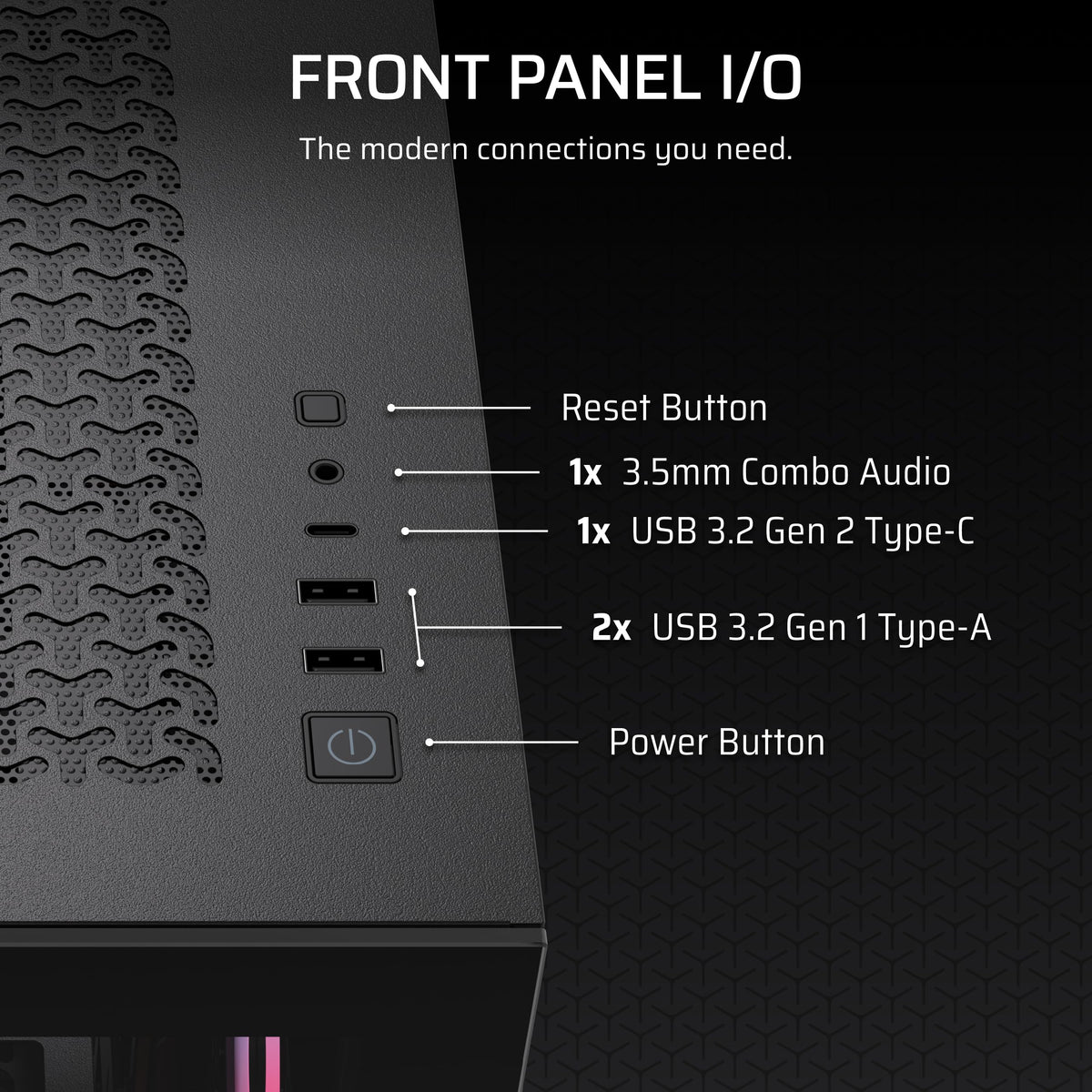 CORSAIR 3500X RS-R ARGB Mid-Tower PC Case – 3X Pre-Installed RS120-R ARGB Fans, GPU Anti-Sag Arm, Fits up to 10x 120mm Fans, Reverse Connection Motherboard Compatible – Black 🍁 All In One Marketplace Canada