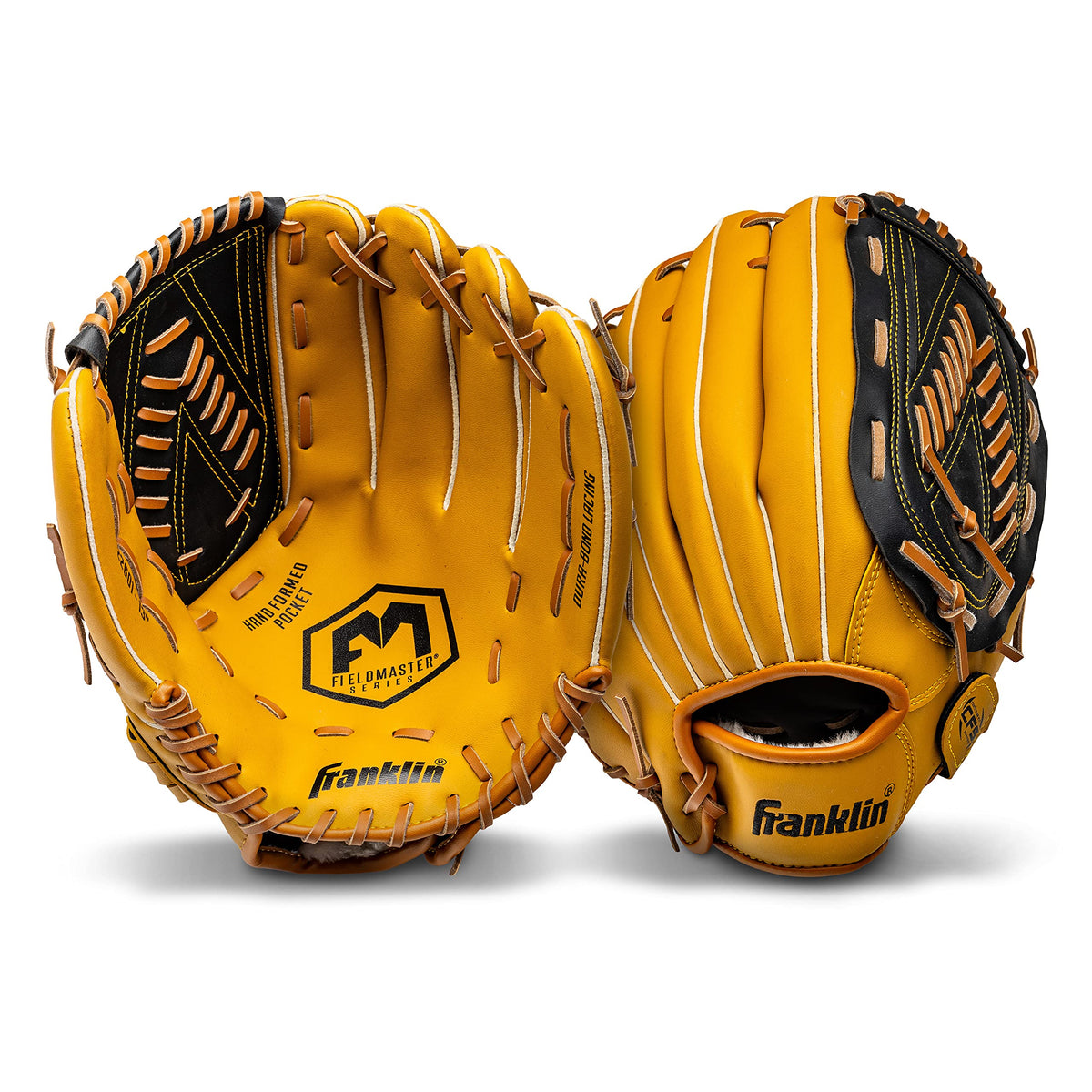 Franklin Sports Baseball and Softball Glove - Fieldmaster Adult + Youth Baseball Gloves - Men's + Women's Infield + Outfield Mitt - Right Hand Throw - 13" 🍁 All In One Marketplace Canada
