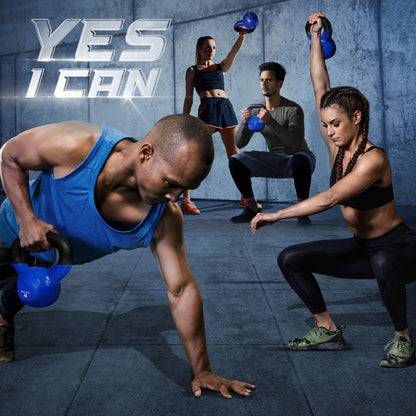Yes4All Vinyl Coated Kettlebell Weights – Great for Full Body Workout and Strength Training – Vinyl Kettlebell 20 lbs 🍁 All In One Marketplace Canada