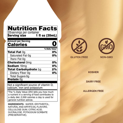 Monin - Sugar Free Vanilla Syrup | Premium Calorie-Free Syrup | Pure & Rare Madagascar Vanilla for Coffee, Lattes & More (BPA-Free Plastic Bottle, 33.8 fl oz) 🍁 All In One Marketplace Canada