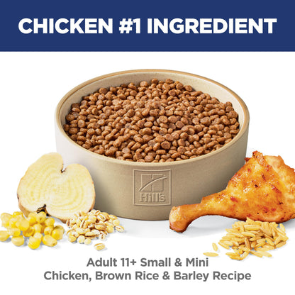 Hill's Science Diet Senior 11+ Small & Mini Chicken Meal, Barley & Brown Rice Recipe Dry Dog Food 2.04 kg Bag 🍁 All In One Marketplace Canada