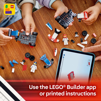 LEGO City F1 Williams Racing & Haas F1 Race Car Toys - Car Building Toy Set for Kids, Boys and Girls, Ages 4+ - F1 Preschool Toy for Fans - Gift Idea for Birthdays - 60464 🍁 All In One Marketplace Canada