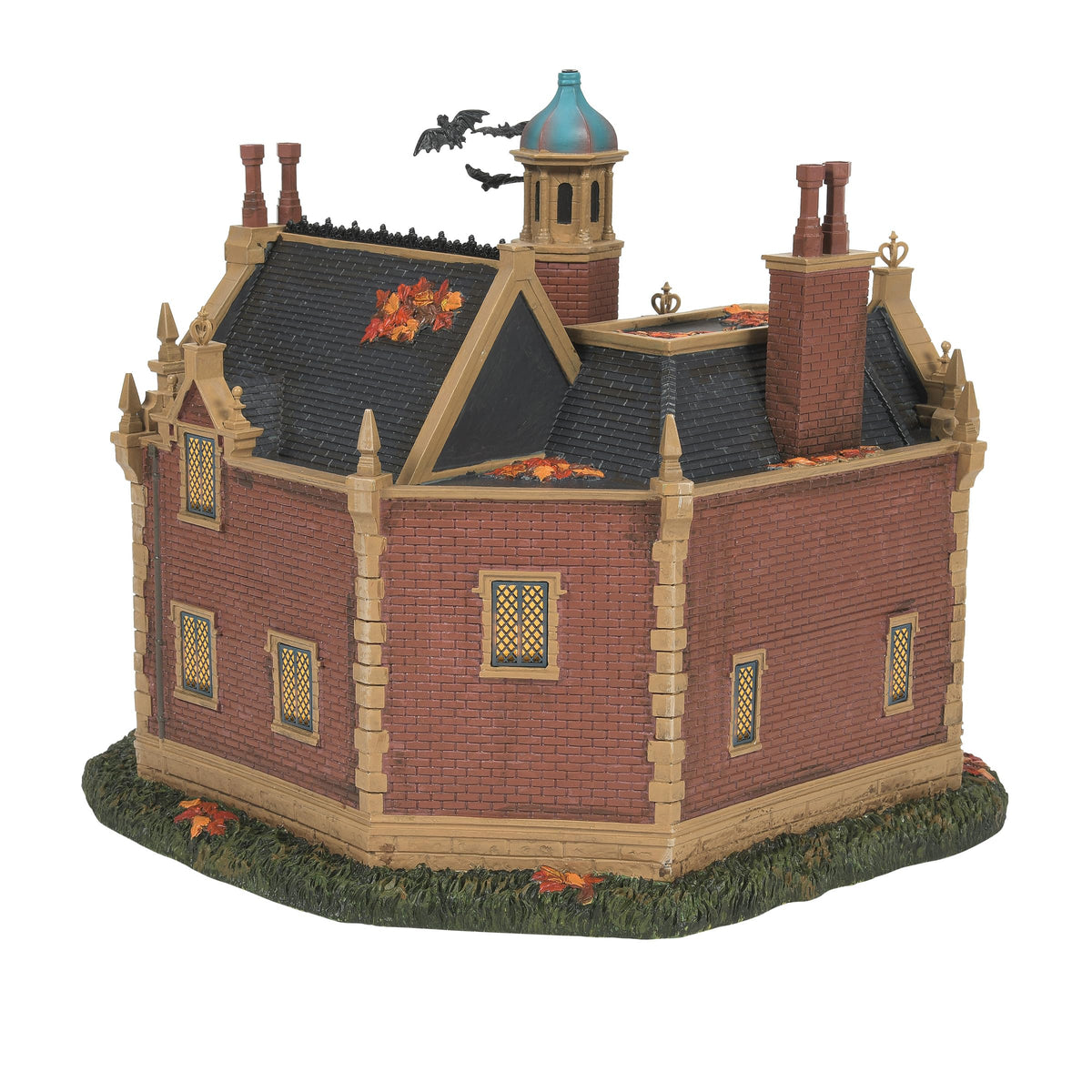 Department 56 Snow Village Halloween Disney World the Haunted Mansion Light Up Building, 10.51 Inch, Multicolor