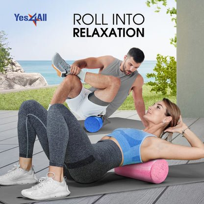 Yes4All EPP Exercise Foam Roller – Extra Firm High Density Foam Roller – Best for Flexibility and Exercises (36 inch, Black) 🍁 All In One Marketplace Canada