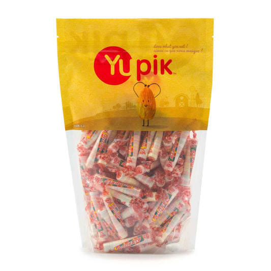 Yupik Candy Rockets, 1 kg , 6 Count, Gluten-Free, Multicolored Pressed Candies, Individually Wrapped, Sweet & Fruity Flavors, Trick or Treat Sweets, Ideal for Gifting, Halloween & Holidays