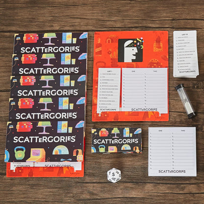 Scattergories Classic Game, Party Game for Adults and Teens Ages 13 and Up, Board Game for 2+ Players (English & French) 🍁 All In One Marketplace Canada
