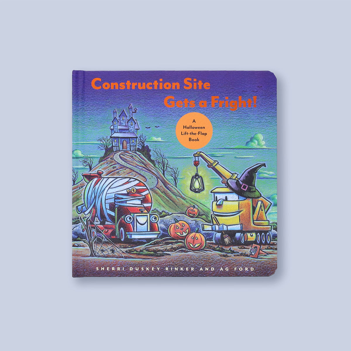 Construction Site Gets a Fright!: A Halloween Lift-the-Flap Book
