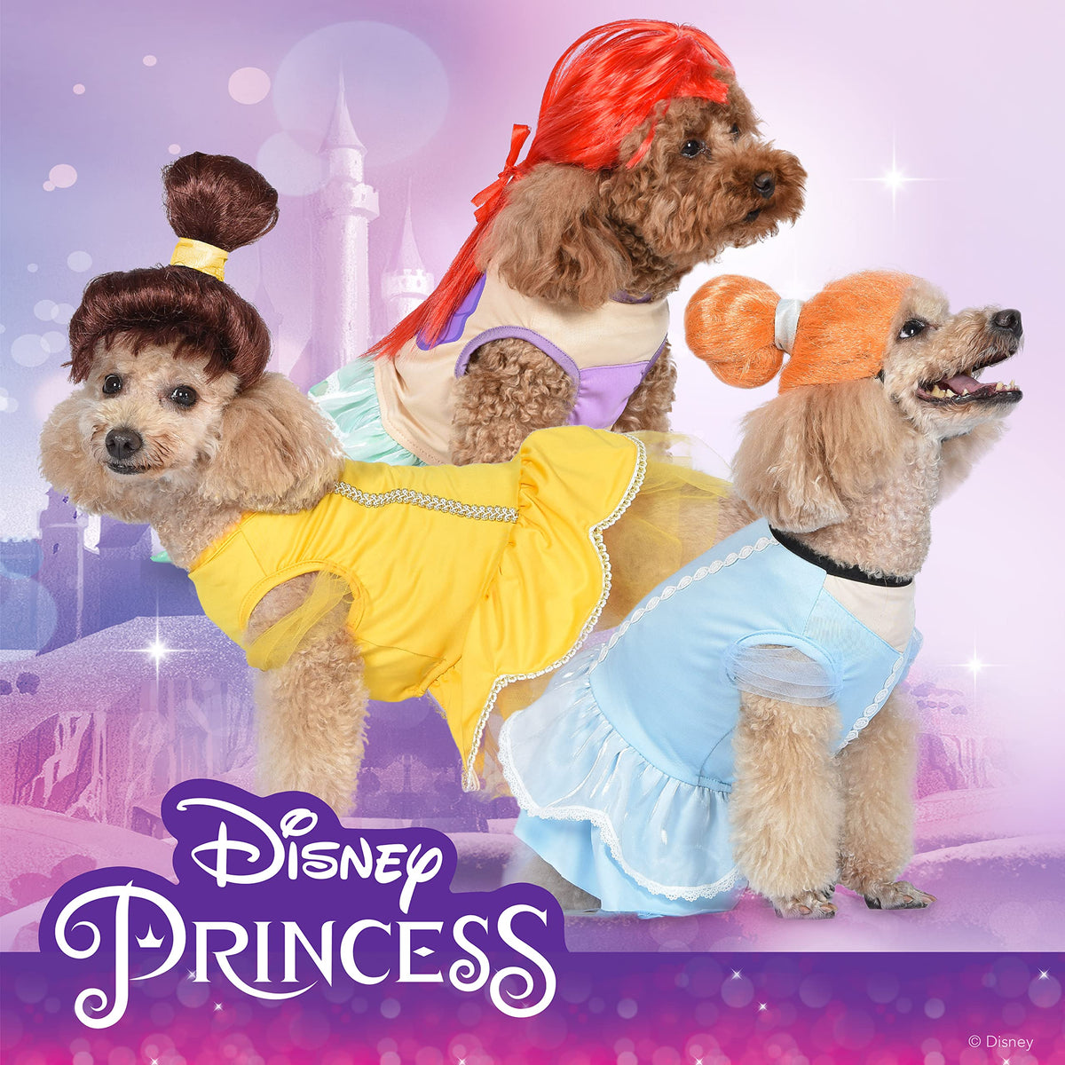 Disney for Pets Halloween Disney Princess Cinderella Costume - Large | Disney Princess Halloween Costumes for Dogs, Officially Licensed Disney Dog Halloween Costume