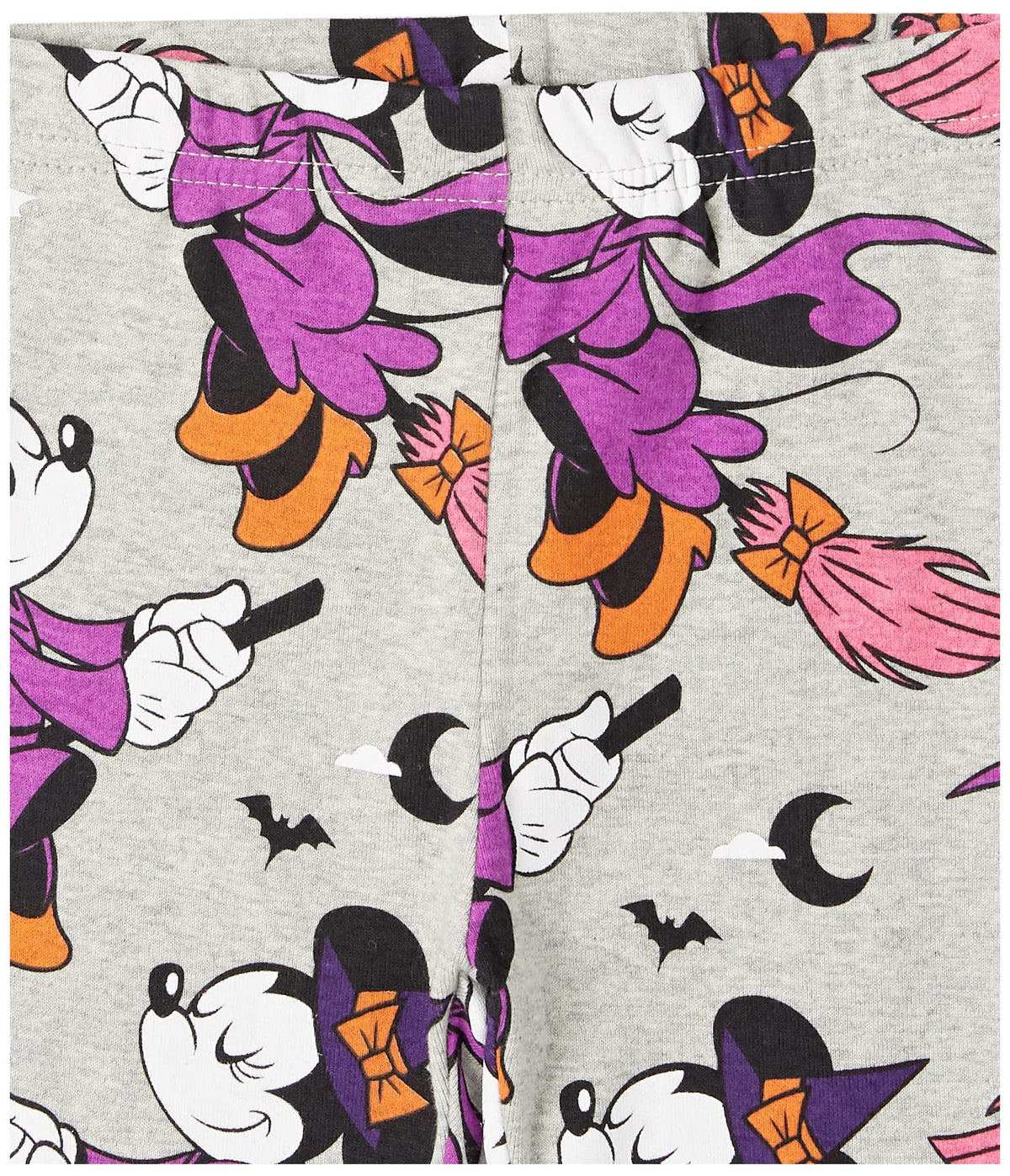 Amazon Essentials Disney | Marvel | Star Wars Toddler Girls' Pajama Set, Minnie/Halloween, 4T