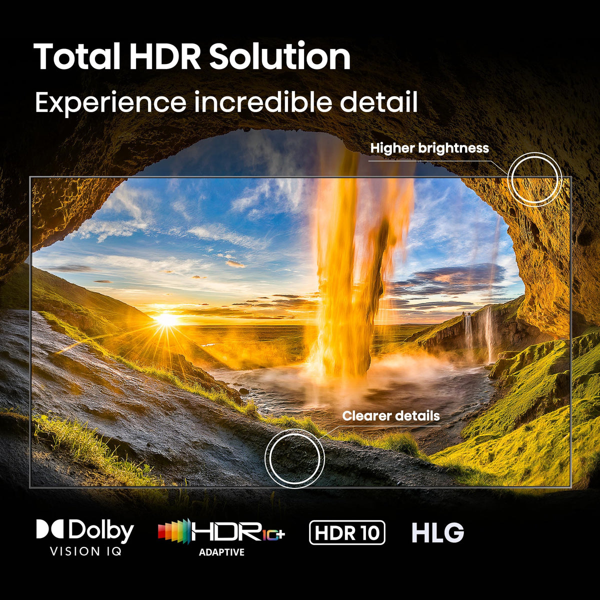 Hisense 55U68QF - 55" 4K UHD Best Value Mini-LED Smart Gaming Fire TV, QLED, Native 144Hz, Motion Rate 480, Dolby Vision IQ, Dolby Atmos, Game Mode Pro, Alexa Built in (2025 Model) 🍁 All In One Marketplace Canada