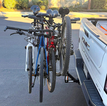MaxxHaul (70210) 4-Bike Deluxe Hitch Mount Rack , Black 🍁 All In One Marketplace Canada
