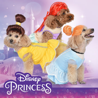 Disney for Pets Halloween Disney Princess Belle Costume - Extra Extra Large | Disney Princess Halloween Costumes for Dogs, Officially Licensed Disney Dog Halloween Costume, Yellow (FF22919)