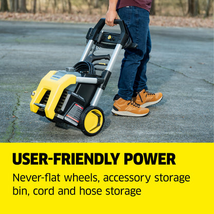 Kärcher K1700 Max 2125 PSI Electric Pressure Washer with 3 Spray Nozzles - Great for Cleaning Cars, Siding, Driveways, Fencing and More - 1.2 GPM 🍁 All In One Marketplace Canada