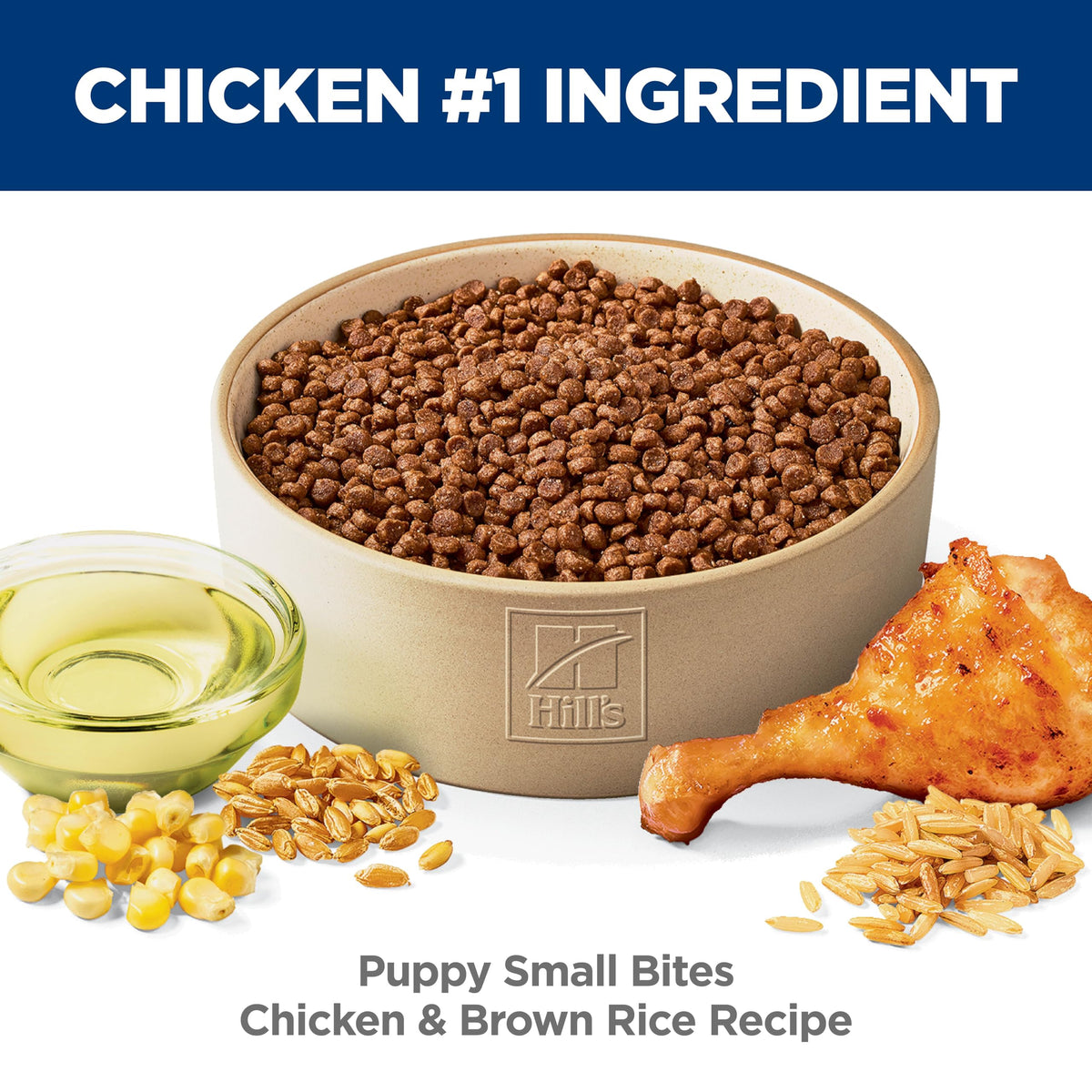 Hill's Science Diet Puppy Small Bites Chicken & Brown Rice Recipe Dry Dog Food 2.04 kg Bag 🍁 All In One Marketplace Canada