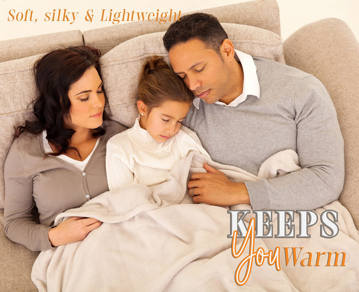 Elegant Comfort Lightweight Throw Blanket- Halloween Themed, Soft, Cozy and Plush- Throw Blankets, Perfect for Lounging This Spooky Season, 50 x 60 inches, Autumn Leaves, Throw Blanket