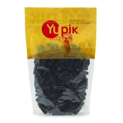 Yupik Finnish Soft Black Licorice Bites, 1 kg , 6 Count, Soft & Chewy Candy, Original Sweet Licorice Flavor, Fun Treat, Delicious Snack, Halloween Treats, Ideal for Gifting & Holidays