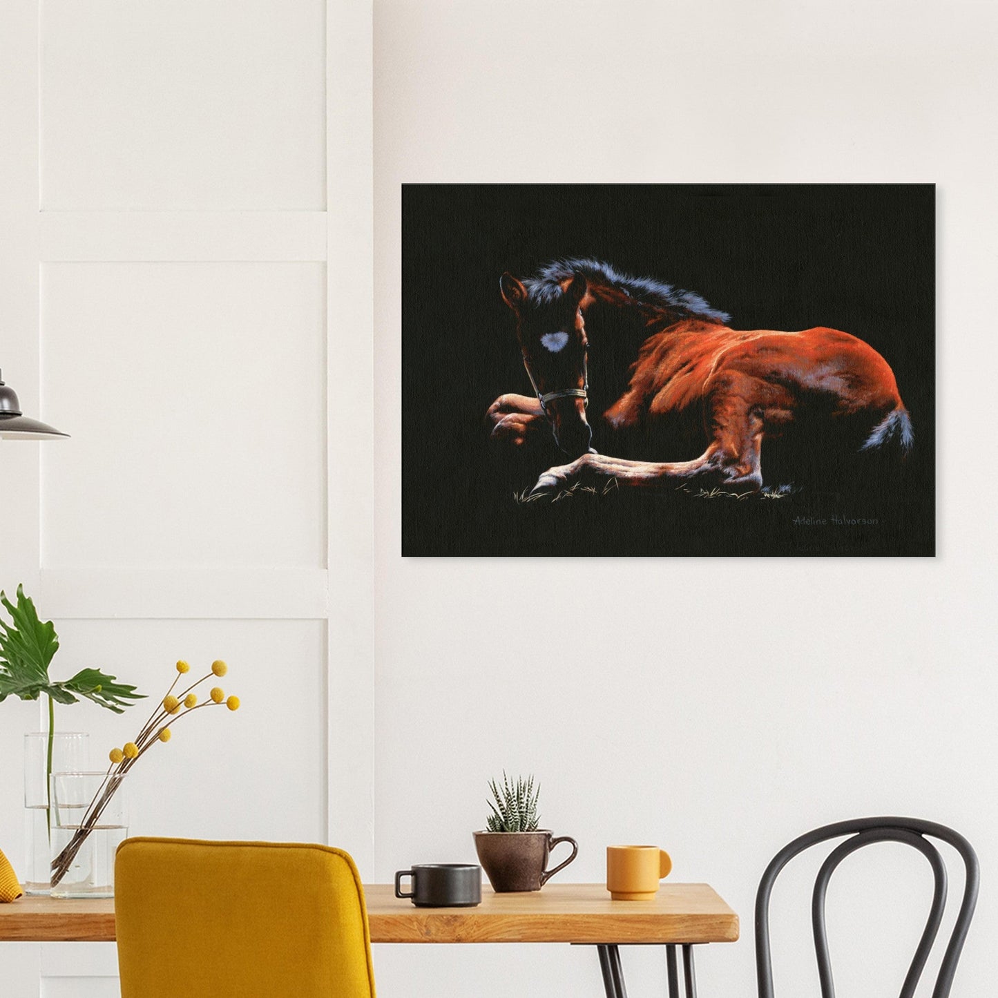 TOUCHED BY THE LIGHT Canvas