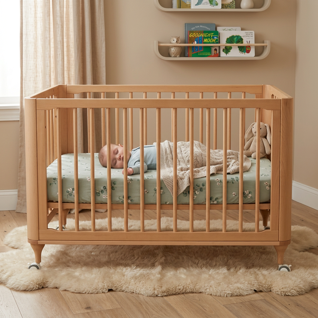 MIMI Nest 5-in-1 Convertible Crib