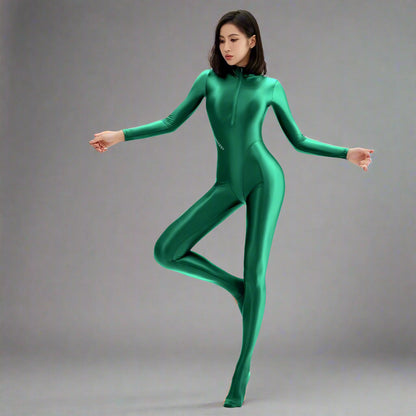 AMORESY Celestia Series Front-Zip Catsuit - Classic Colors